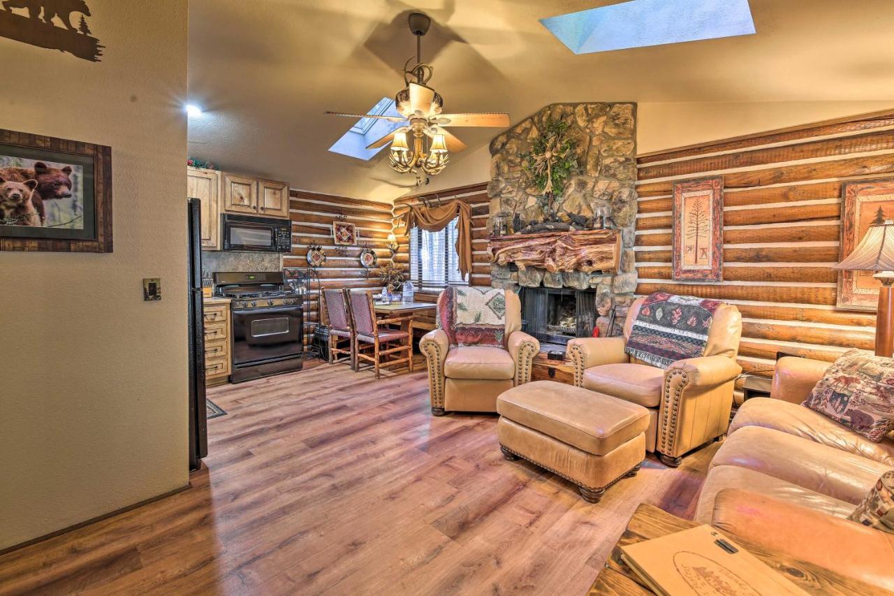 Rustic Lakeside Cabin - Family And Pet Friendly! Pinetop-Lakeside Ngoại thất bức ảnh