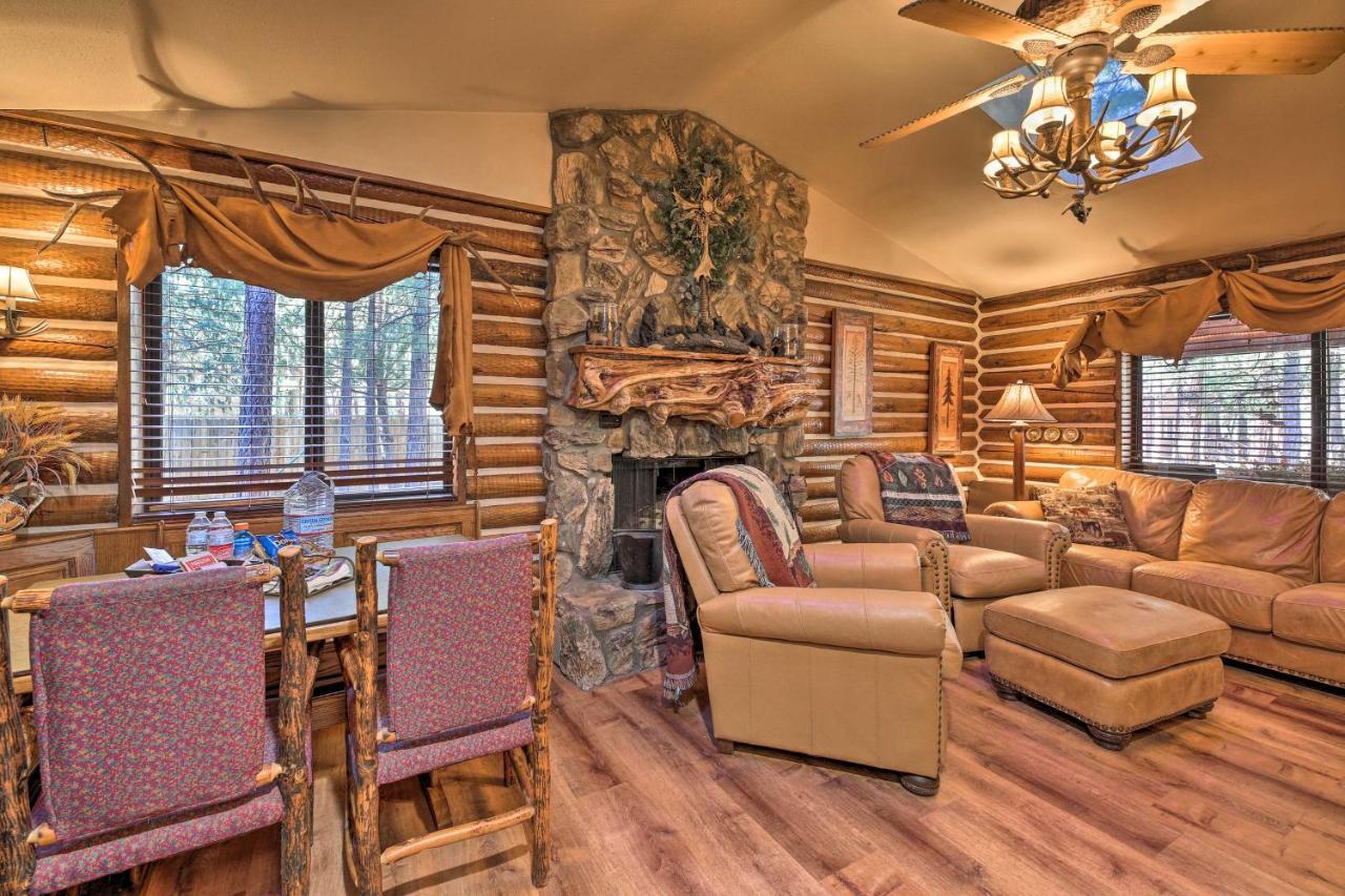 Rustic Lakeside Cabin - Family And Pet Friendly! Pinetop-Lakeside Ngoại thất bức ảnh