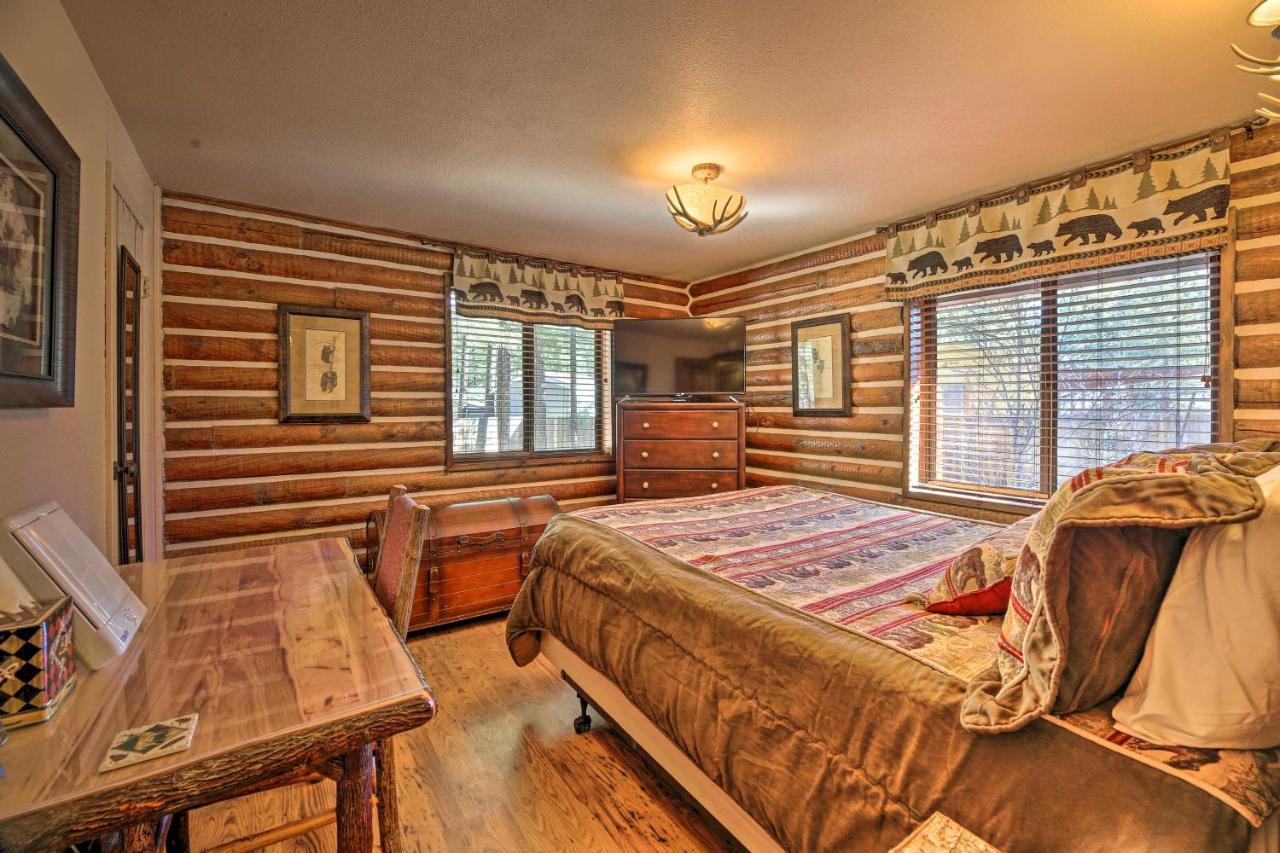 Rustic Lakeside Cabin - Family And Pet Friendly! Pinetop-Lakeside Ngoại thất bức ảnh