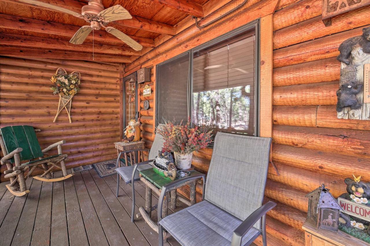 Rustic Lakeside Cabin - Family And Pet Friendly! Pinetop-Lakeside Ngoại thất bức ảnh